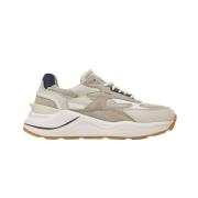 Stijlvolle Sneakers voor Mannen en Vrouwen D.a.t.e. , Beige , Dames