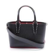 Pre-owned Leather totes Christian Louboutin Pre-owned , Black , Dames