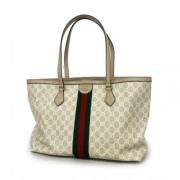 Pre-owned Fabric gucci-bags Gucci Vintage , Beige , Dames