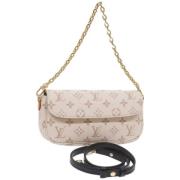 Pre-owned Canvas louis-vuitton-bags Louis Vuitton Vintage , White , Da...