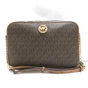 Pre-owned Canvas shoulder-bags Michael Kors Pre-owned , Brown , Dames