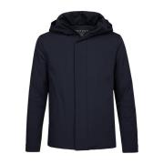 Navy Magnet Regenjas Profuomo , Blue , Heren