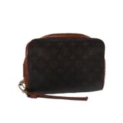 Pre-owned Canvas louis-vuitton-bags Louis Vuitton Vintage , Brown , Da...