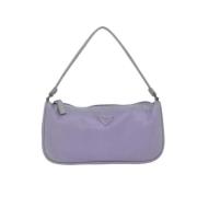 Pre-owned Nylon handbags Prada Vintage , Purple , Dames