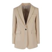 Casual Blazer Sweatshirt Circolo 1901 , Beige , Dames