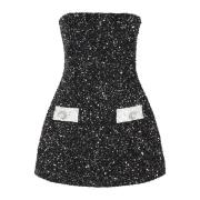 Paillet Feestjurk Retrofête , Black , Dames