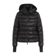 Zwarte Winterjas voor Vrouwen Moncler , Black , Dames