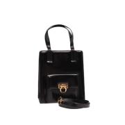 Pre-owned Plastic handbags Salvatore Ferragamo Pre-owned , Black , Dam...