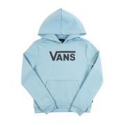 Blauwe katoenen hoodie Vans , Blue , Heren