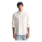 Overhemd regular fit Oxford klassiek Gant , White , Heren