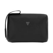 Zwarte Kubieke Clutch Modena Guess , Gray , Heren