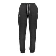 Sportieve Zwarte Herenbroek met Elastische Taille La Martina , Black ,...