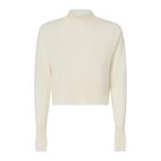 Witte coltrui kasjmiermix trui Pinko , Beige , Dames