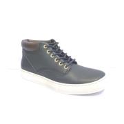 Blauwe Leren Sneakers Timberland , Blue , Heren