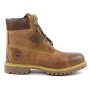 Bruine Waterdichte Laarzen Timberland , Brown , Heren