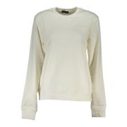 Witte hoodie met 3/4 mouwen North Sails , White , Dames