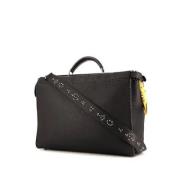 Pre-owned Leather fendi-bags Fendi Vintage , Black , Dames