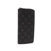 Pre-owned Canvas wallets Louis Vuitton Vintage , Black , Dames