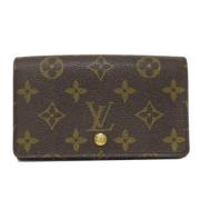 Pre-owned Fabric wallets Louis Vuitton Vintage , Brown , Dames