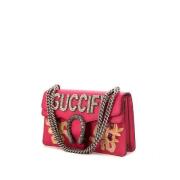 Pre-owned Leather gucci-bags Gucci Vintage , Pink , Dames