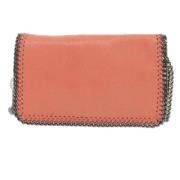 Pre-owned Suede shoulder-bags Stella McCartney Pre-owned , Orange , Da...