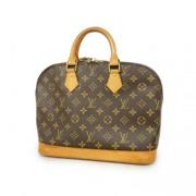 Pre-owned Fabric louis-vuitton-bags Louis Vuitton Vintage , Brown , Da...