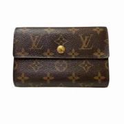 Pre-owned Fabric wallets Louis Vuitton Vintage , Brown , Dames