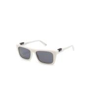 Oeri13E 0107 Sunglasses Off White , White , Unisex