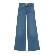 Raw Flare Jeans Frame , Blue , Dames