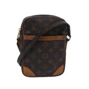 Pre-owned Canvas shoulder-bags Louis Vuitton Vintage , Brown , Dames