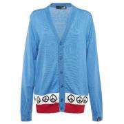 Pre-owned Knit tops Moschino Pre-Owned , Blue , Dames