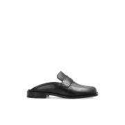 Slides met uitgesneden 'Tabi' Maison Margiela , Black , Dames