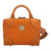 Pre-owned Leather handbags MCM Pre-owned , Orange , Dames