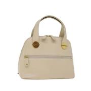 Pre-owned Leather handbags Givenchy Pre-owned , Beige , Dames