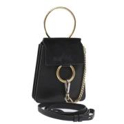 Pre-owned Leather handbags Chloé Pre-owned , Black , Dames