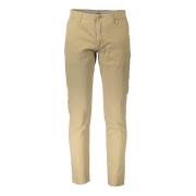 Beige Slim Broek met Zakken Dockers , Beige , Heren