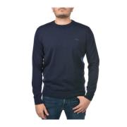 Blauwe Logotrui Lacoste , Blue , Heren