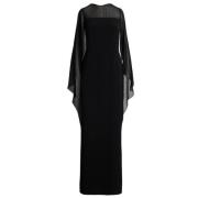 Lavati Jurk Ralph Lauren , Black , Dames