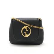 Pre-owned Leather gucci-bags Gucci Vintage , Black , Dames