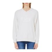 Witte hoodie voor dames Liu Jo , White , Dames