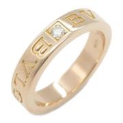 Pre-owned Rose Gold rings Bvlgari Vintage , Yellow , Dames