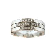 Pre-owned White Gold rings Cartier Vintage , Gray , Dames