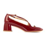 Rode Criss-Cross Pump Schoenen A. Bocca , Red , Dames