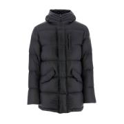 Winterjas met capuchon - Zwarte dons Jott , Black , Heren