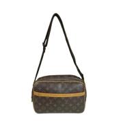 Pre-owned Canvas shoulder-bags Louis Vuitton Vintage , Brown , Dames