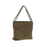 Pre-owned Nylon totes Prada Vintage , Brown , Dames