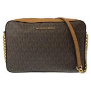 Pre-owned Canvas shoulder-bags Michael Kors Pre-owned , Brown , Dames