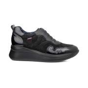 Hanna Zwarte Sneakers Callaghan , Black , Dames