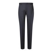 Slimme Stretch Stoffen Broek Elegant Ontwerp PT Torino , Blue , Heren