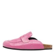 Pre-owned Leather mules JW Anderson Pre-owned , Pink , Heren